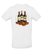 White T-Shirt 190g - Ref. BC560303BL - Bottle Stamp