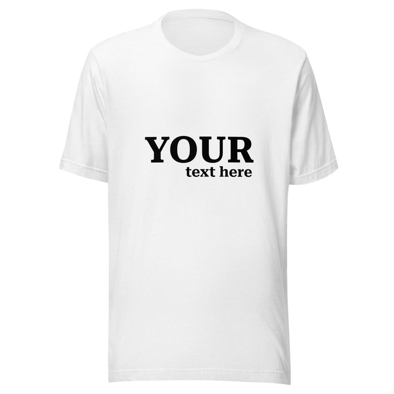 Unisex t-shirt